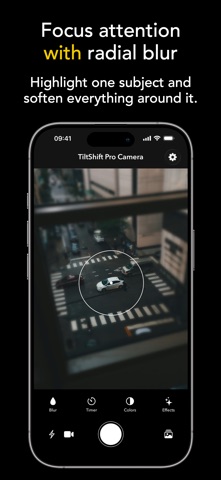 Tilt Shift photo and video editing tools
